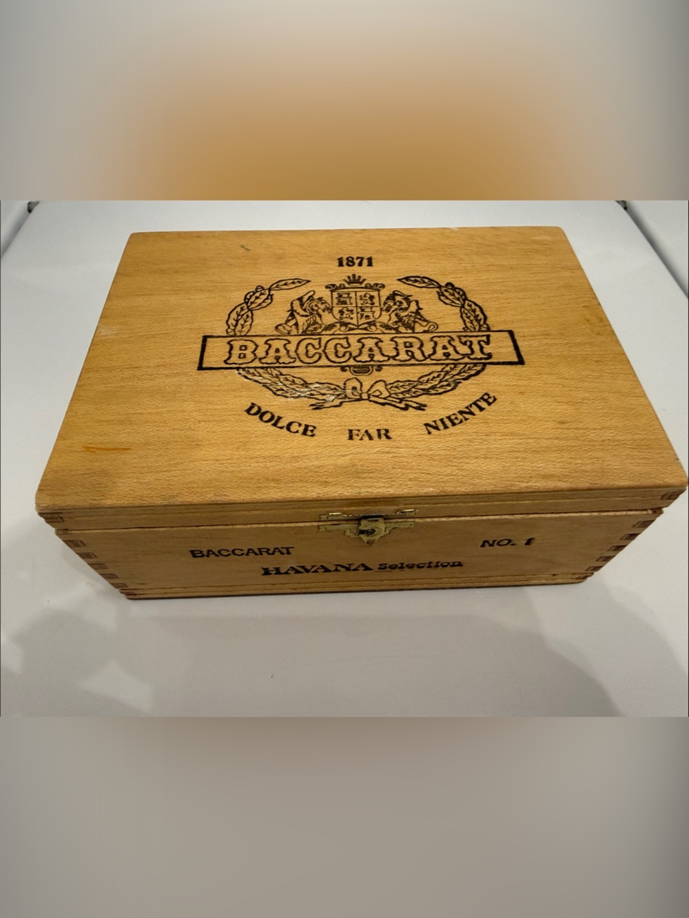 🥳 5 for $25 BUNDLE Baccarat Cuban Cigar Wood Box